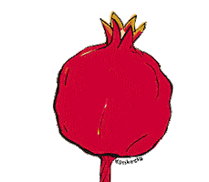 KsushaEks love red peace fruit Sticker