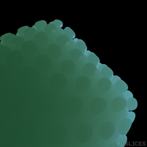 pislices trippy abstract pi-slices GIF