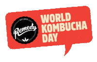 Remedy Kombucha Sticker by Remedy Drinks
