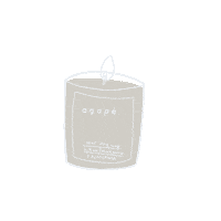Home California Sticker by Shop Agapé Candles