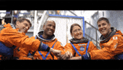 Space Huddle Up GIF by NASA
