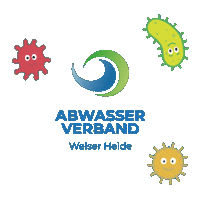 Bakterien Sticker by Abwasserverband Welser Heide
