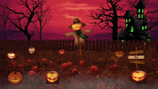 Haunted House Halloween GIF