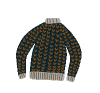 The Blue Morning Winter Sticker