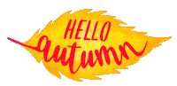 Autumn Hello Sticker