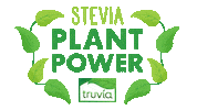 Plant Based Leaves Sticker by Truvia