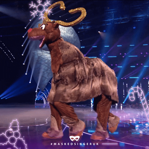 Rita Ora Christmas GIF by The Masked Singer UK & The Masked Dancer UK