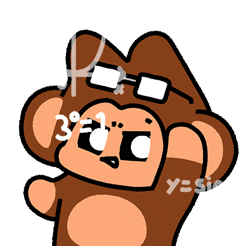 Confused School Sticker