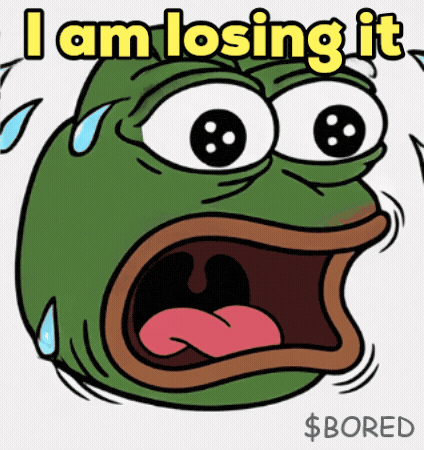 Stressed Pepe The Frog GIF by THE PEOPLE UPSTAIRS