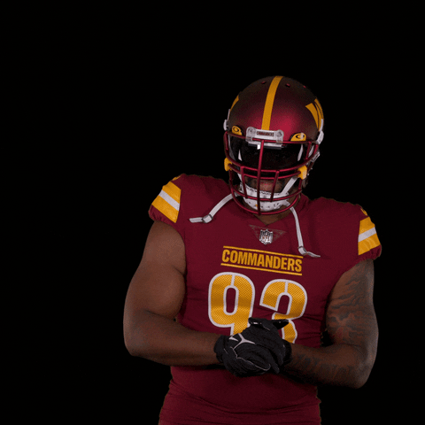 Jon Allen Football GIF by Washington Commanders