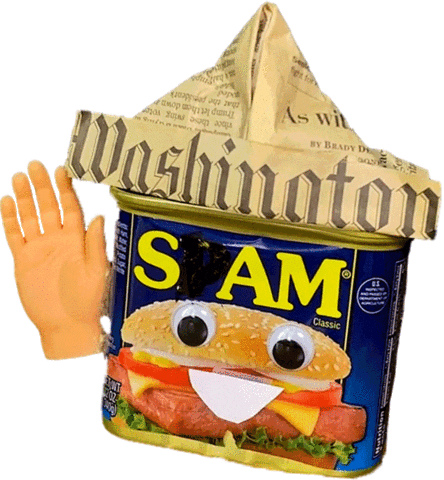 Snack Sam Sticker by The Washington Post
