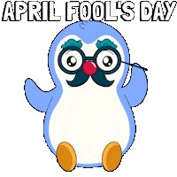 April Fools Penguin Sticker by Pudgy Penguins