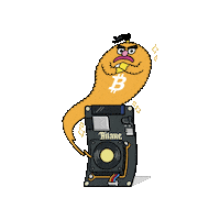 Crypto Bitcoin Sticker by herecomesbitcoin
