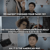 taxes accountants GIF by Broad City