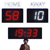 10 Away Sticker