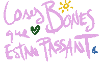 Bones Coses Sticker by David Riera