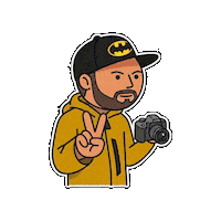 Photography Batman Sticker by 0711bilder