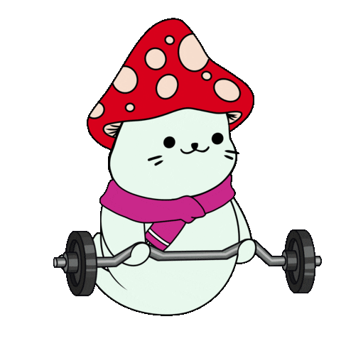 Work Out Fun Sticker by Sappy Seals Community