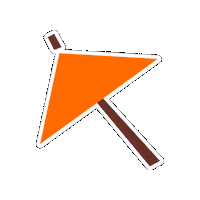 Umbrella Sticker by Craftmix