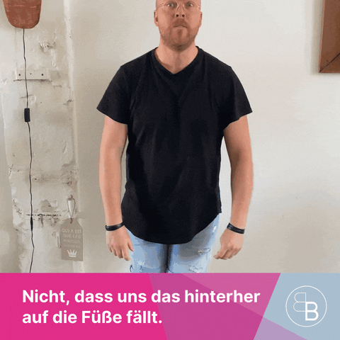 Büroblond Füße Fällt GIF by BüroBlondBerlin