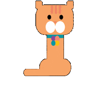 Happy Cat Sticker by CARE | Circular Households