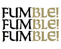 Nfl Fumble Sticker by New Orleans Saints