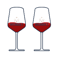 Rotwein Sticker by Weinbiet Manufaktur eG