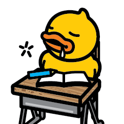 bduckofficial cute sleep emoji shock Sticker