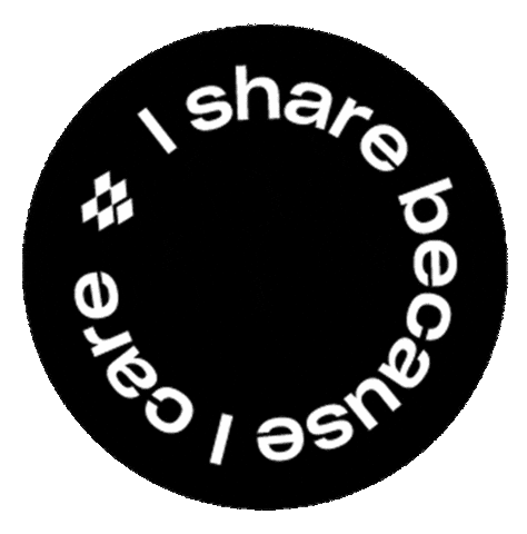Share Collaborate Sticker by Dropbox