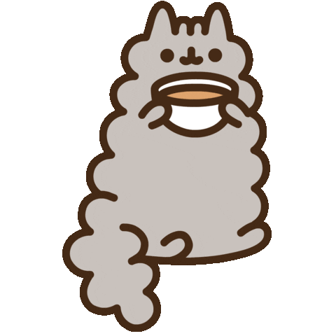 Cat Sticker by Pusheen