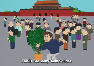 russell crowe crowd of people GIF by South Park 