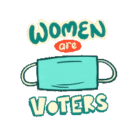 Womens Rights Mask Sticker by INTO ACTION