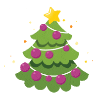 Happy Christmas Tree Sticker by Order-In