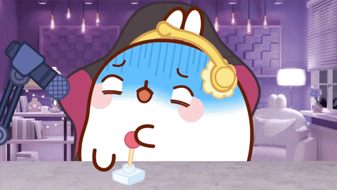 Shocked Freak Out GIF by Molang