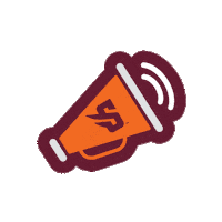 Go Team Spirit Sticker by Susquehanna University