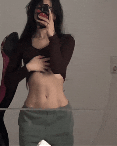 Cute Girl Twitch GIF