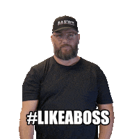 Like A Boss Sticker by RauwCC