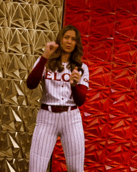 Elon Softball GIF by Elon Phoenix