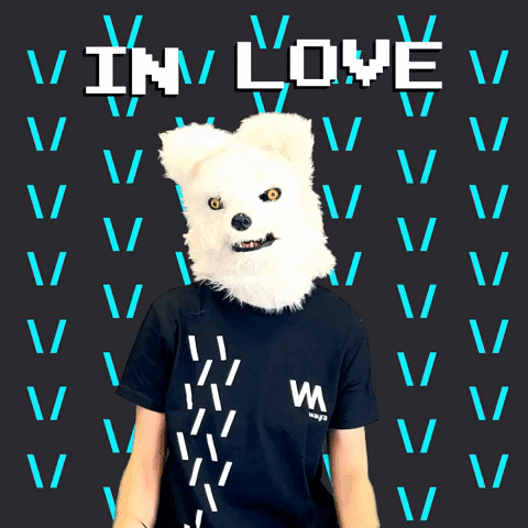 In Love Wolf GIF by Wayra