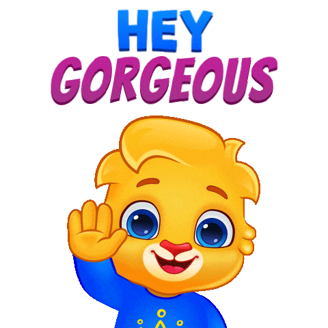 You Look Gorgeous Sticker by Lucas and Friends by RV AppStudios
