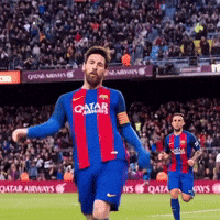 Leo Messi Wow GIF