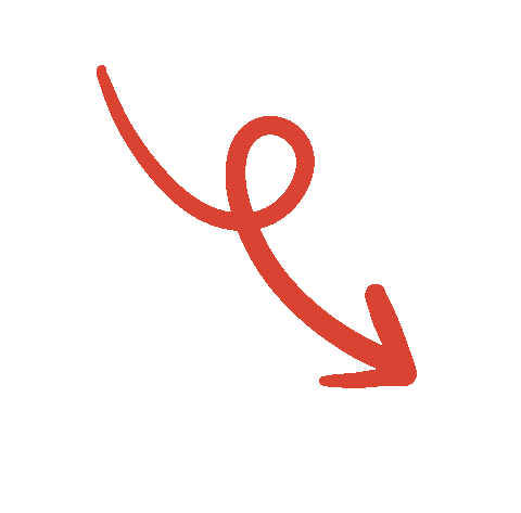 Arrow Doodle Sticker