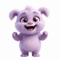 Happy Birthday Wow GIF by The Fuzzlets