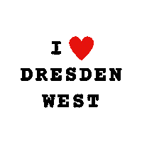 Dresden Love Sticker by Felix Hitzig