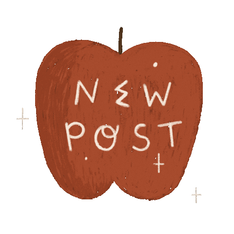 Post Apple Sticker