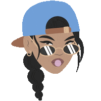 Bubble Gum Girl Sticker