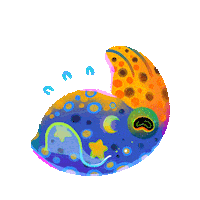 Marine Life Swimming Sticker by pikaole