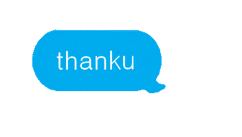 Text Thank You Sticker