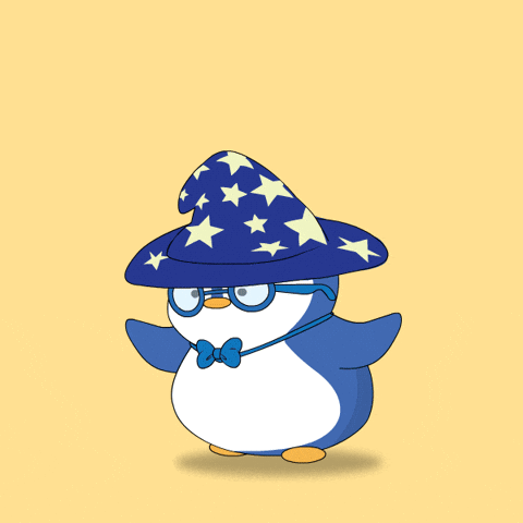 Happy Lets Go GIF by Pudgy Penguins