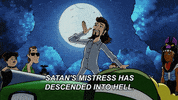 blesstheharts funny tv cartoon halloween GIF